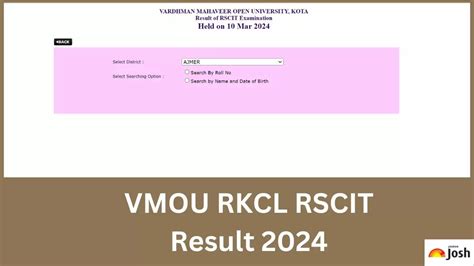 vmou old result|VMOU RSCIT Result 2024 OUT at rkcl.vmou.ac.in; Download .